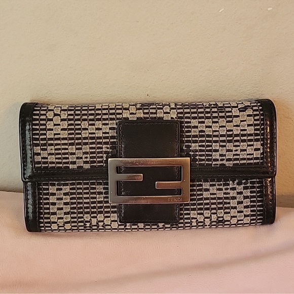 Fendi Handbags - Fendi RARE Long Wallet EUC